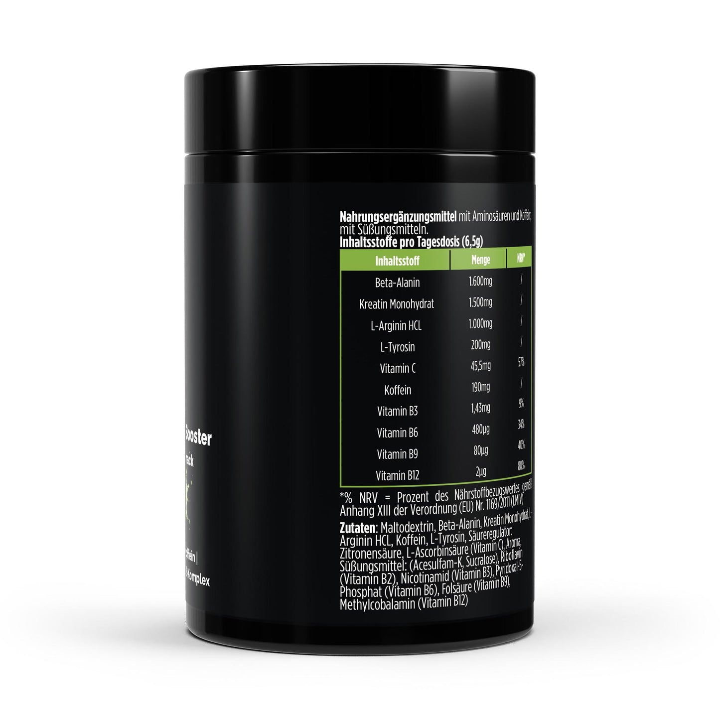 Pre-Workout Booster Apfel - 520g Kevin